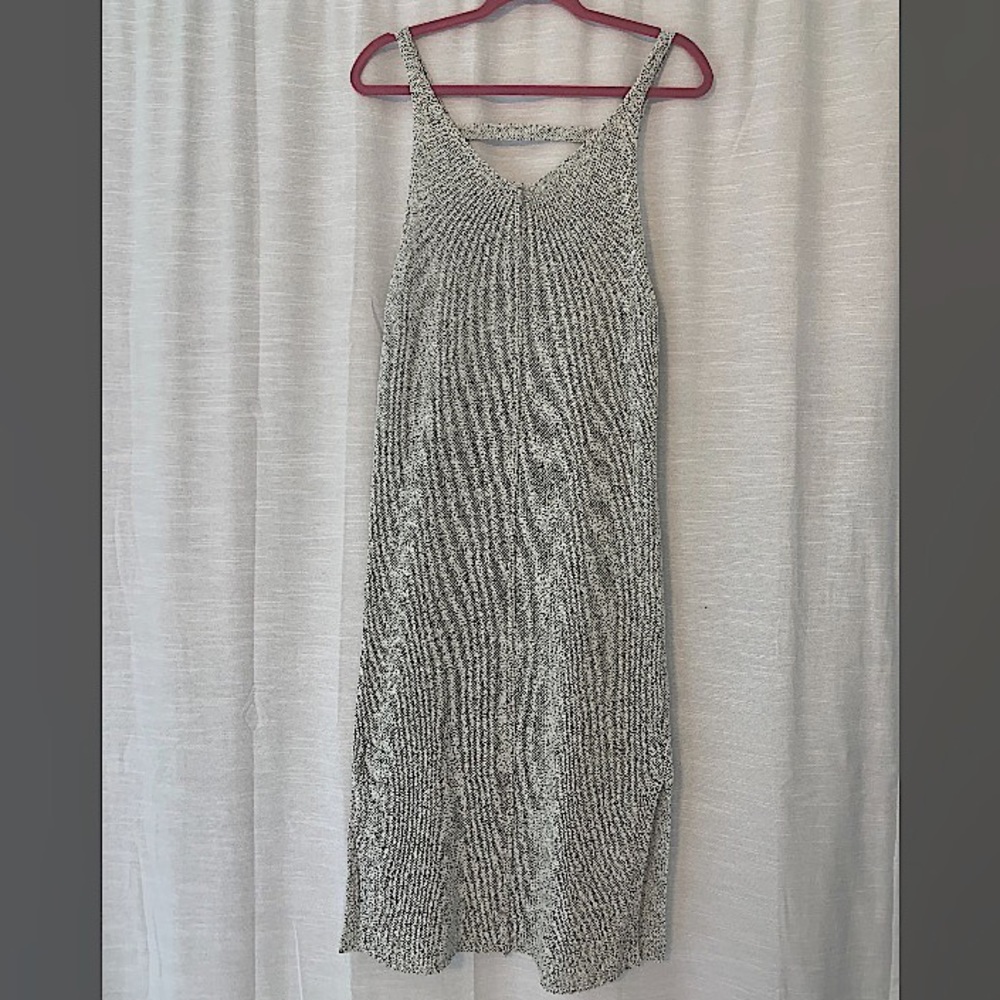 Grey Knit Dress